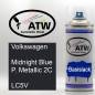 Preview: Volkswagen, Midnight Blue P. Metallic 2C, LC5V: 400ml Sprühdose, von ATW Autoteile West.